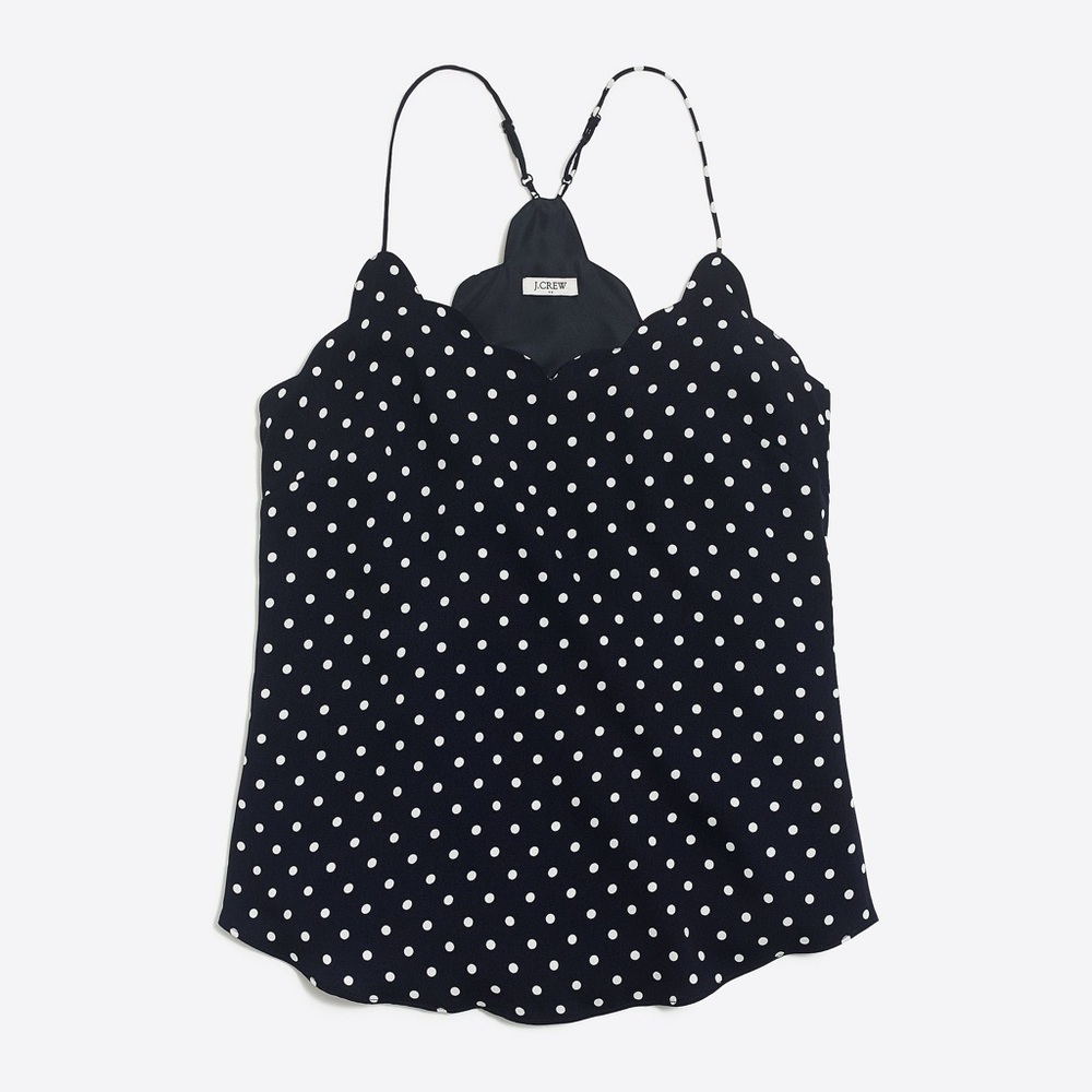 J.Crew Factory Scalloped Tank
